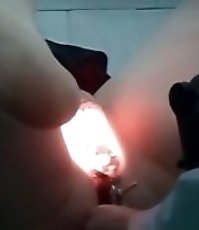 Gynecologist scrutinizes twat in front of spy cam