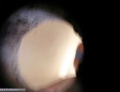 Cesspool shots of a fine ass squirting out pee