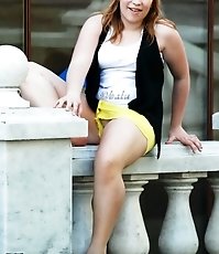 Random chicks flash up skirts
