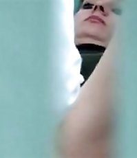 Snatching a peek into two mouthwatering pussies