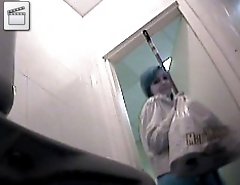 Voyeur spies after weeing girls in warehouse toilet