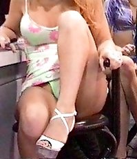 mixed city upskirt shorts